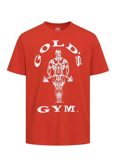 Golds Gym Muscle Joe Sport T-Shirt Red