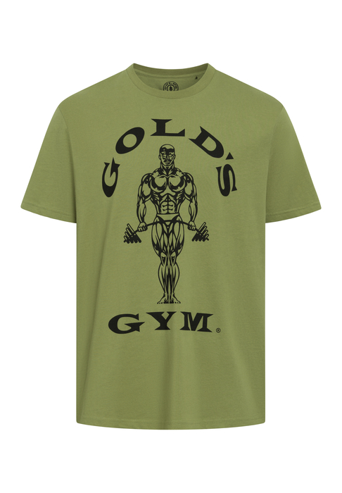 Golds Gym Muscle Joe Sport T-Shirt Olivgrn