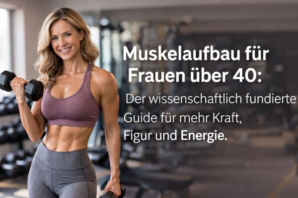 Muskelaufbau für Frauen über 40: Der wissenschaftlich fundierte Guide für mehr Kraft, Figur und Energie - Muskelaufbau für Frauen über 40 – Expertenrat &amp; Trainingsplan
