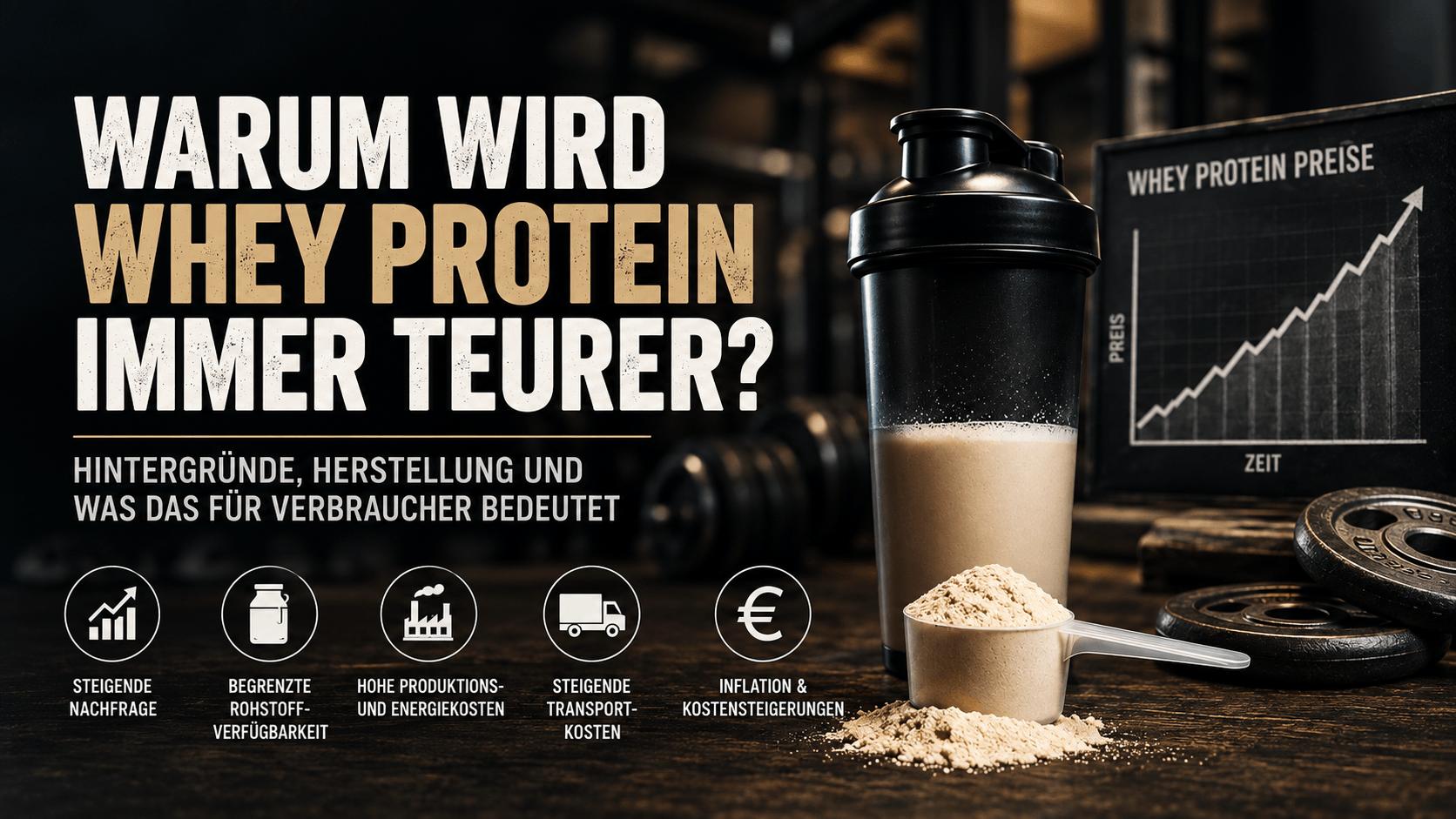 Whey Protein Preise und Herstellung
