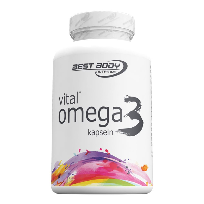 Best Body Vital Omega 3 120 Kapseln Dose