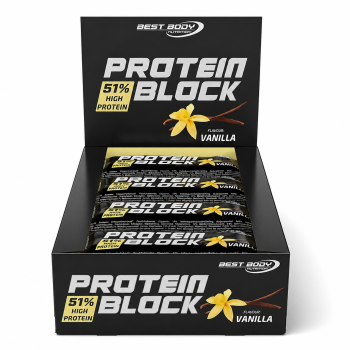 Best Body Protein Block 90g Riegel 15 Riegel Karton