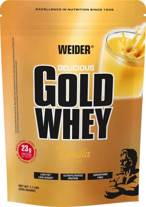 Weider Delicious Gold Whey 500g Beutel Vanille
