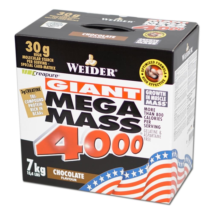 Weider Mega Mass 4000 7000g Karton Vanille