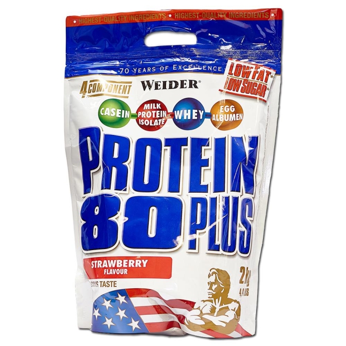 Weider Protein 80 Plus 2000g Beutel Banane