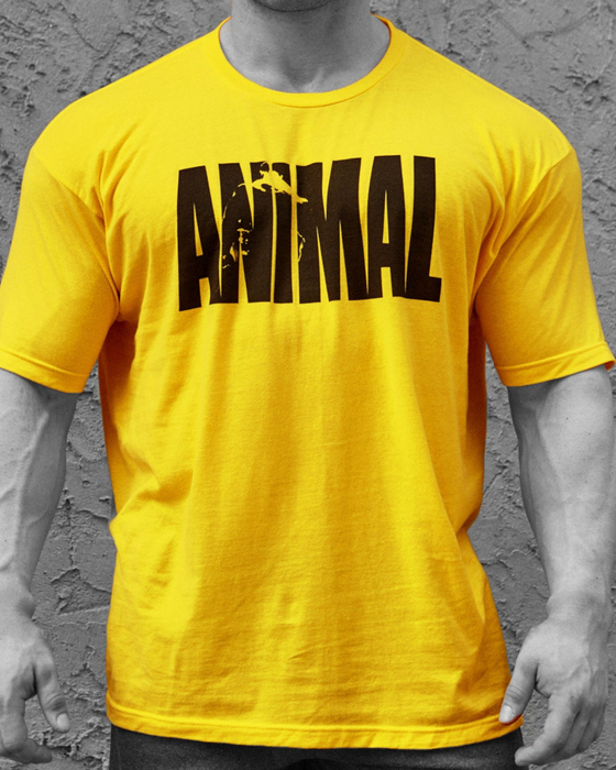 Universal Nutritionl Animal Iconic Shirt Gelb s