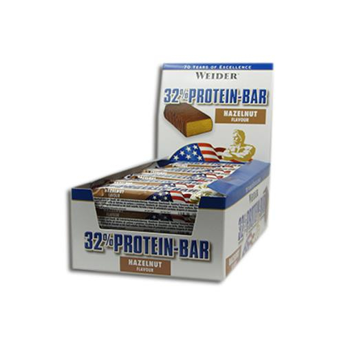 Weider 32% Protein Bar, 60g Riegel, 24 Riegel Karton White-Chocolate-Banana