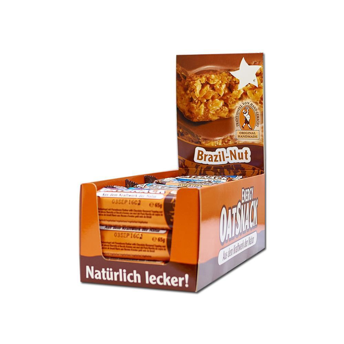Davina Oat Snack 65g Riegel, Karton 15 Riegel Latte Macciato