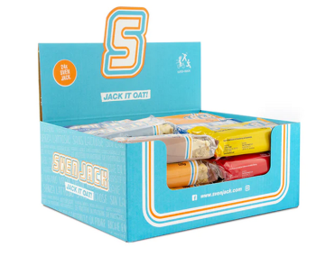 Sven Jack Energy Cake 24 x 125g Riegel Kiste Cappuccino