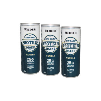 Weider 25g High Protein Shake 24 x 250ml Dose Kiste...