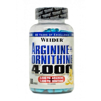 Weider Arginine+ Ornithine 4.000 180 Kapseln