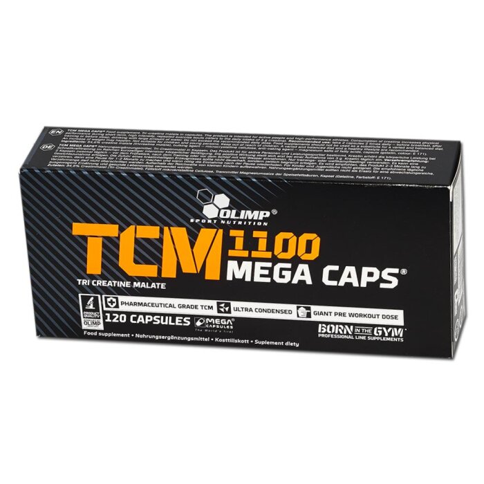 Olimp TCM Mega Caps 1100 120 Kapseln Box MHD