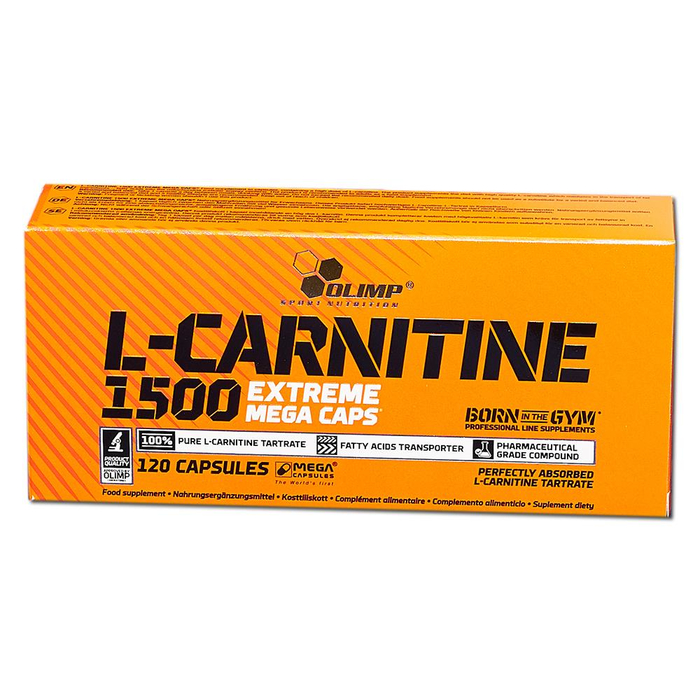 Olimp L-Carnitine 1500 Extreme Mega Caps 120 Kapseln (X)