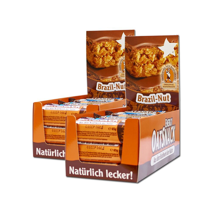 Davina Oat Snack 65g Riegel Karton 30 Riegel Latte Macciato