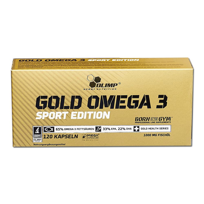Olimp Omega 3 Gold Sports Edition 120er Schachtel