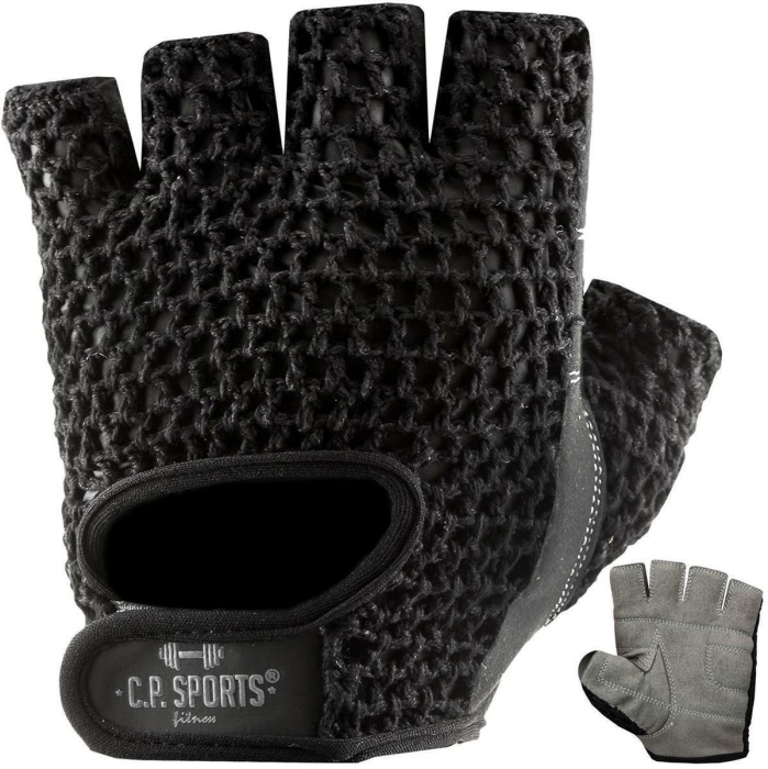 CP Sports Fitnesshandschuh Klassik F3 (50% Baumwolle, 30% Polyurethan, 20% Polyester) L