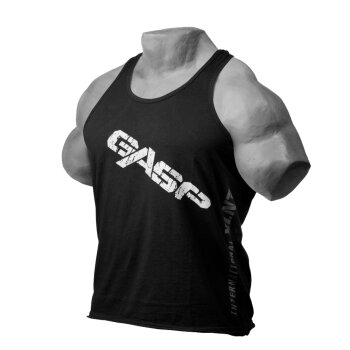 GASP Vintage T-Back 100% Baumwolle (220446) Schwarz XXL...