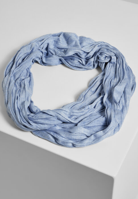 Masterdis Wrinkle Loop Scarf Heather Indigo