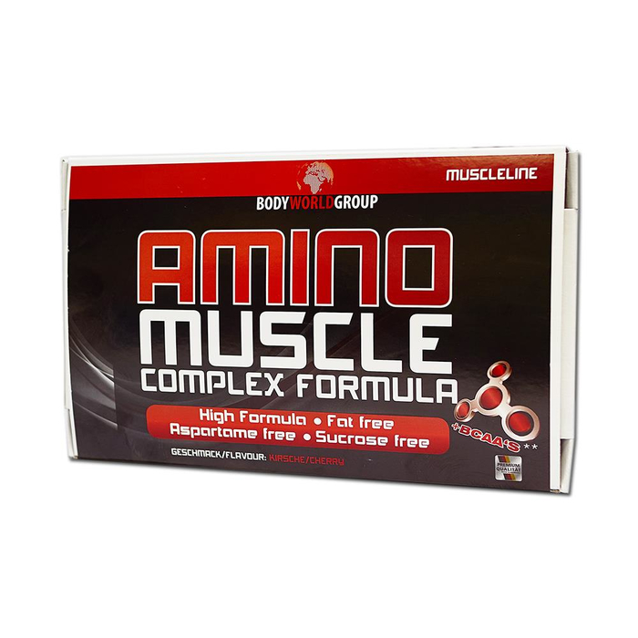 (39,80 Eur / L) Bodyworldgroup Bwg Amino Muscle Complex Formula 20x 25ml