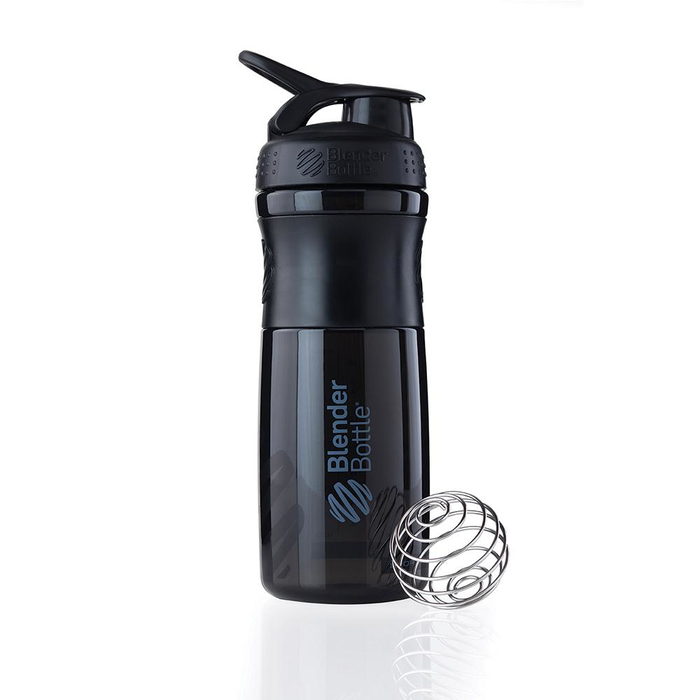 Blender Bottle Trinkflasche Sportmixer 828ml Black-Black