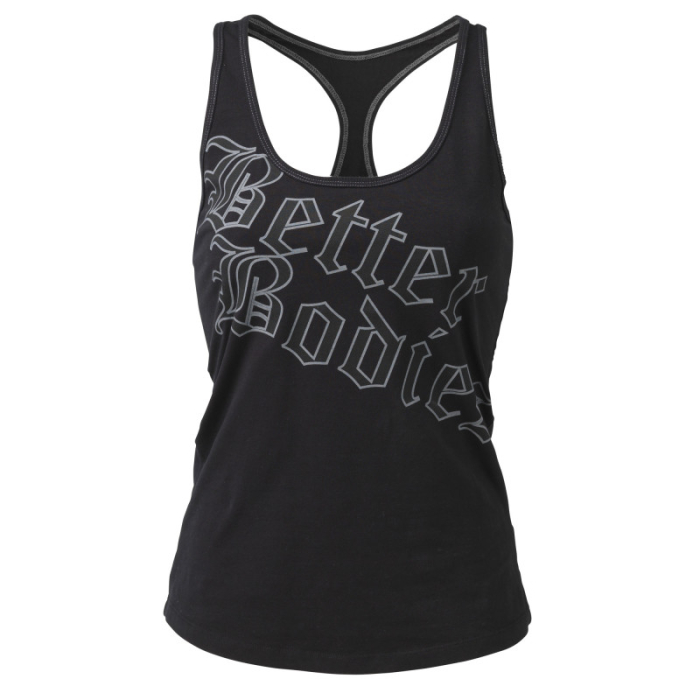 Better Bodies Printed T-Back 95% Baumwolle 5% Elasthan (110687) Bright Orange L