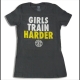 Golds Gym Girls Train Harder Tee L