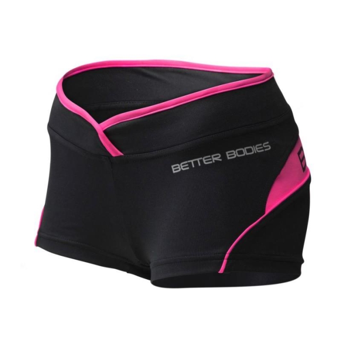 Better Bodies Shaped Hotpant L Black/Pink (110690)