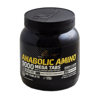 Olimp Anabolic Amino 9000 Mega Tabs 300 Tabletten á 2250 mg