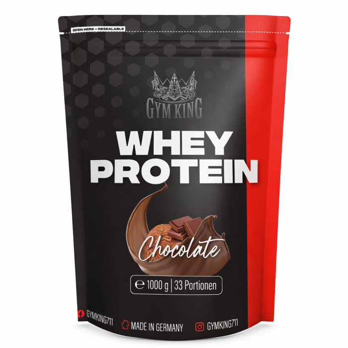Gym King Whey Protein 1000g Beutel Schokolade