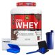 All Stars 100%* Whey Protein Eiweiß 2,27kg Dose + Bonus Produktproben Cookies-Cream