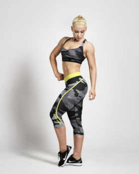 Better Bodies Camo Capri Tights (110811)