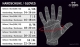 CP Sports Lady-Fitness-Handschuh Profi-Grip F9-3 bunt S Gelb
