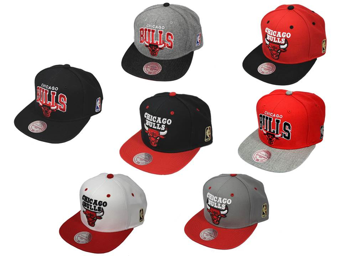 Mitchell & Ness Snapback Caps Chicago Bulls