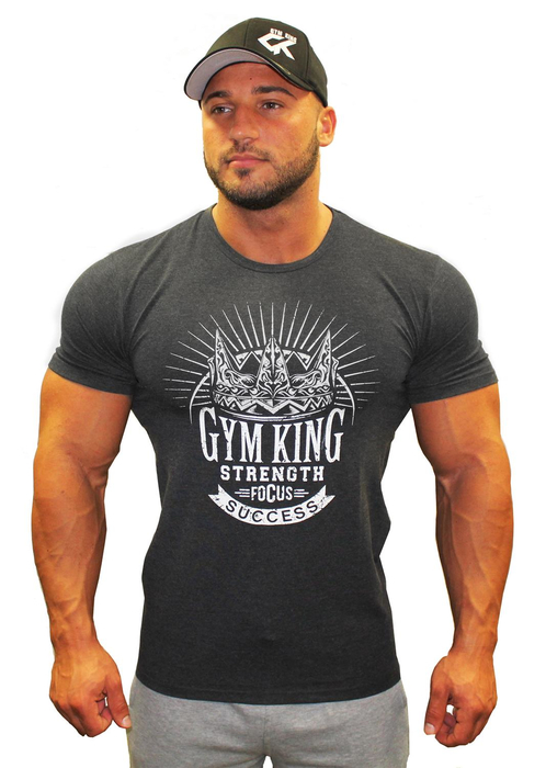 Gym King Fitted Stretch Tee