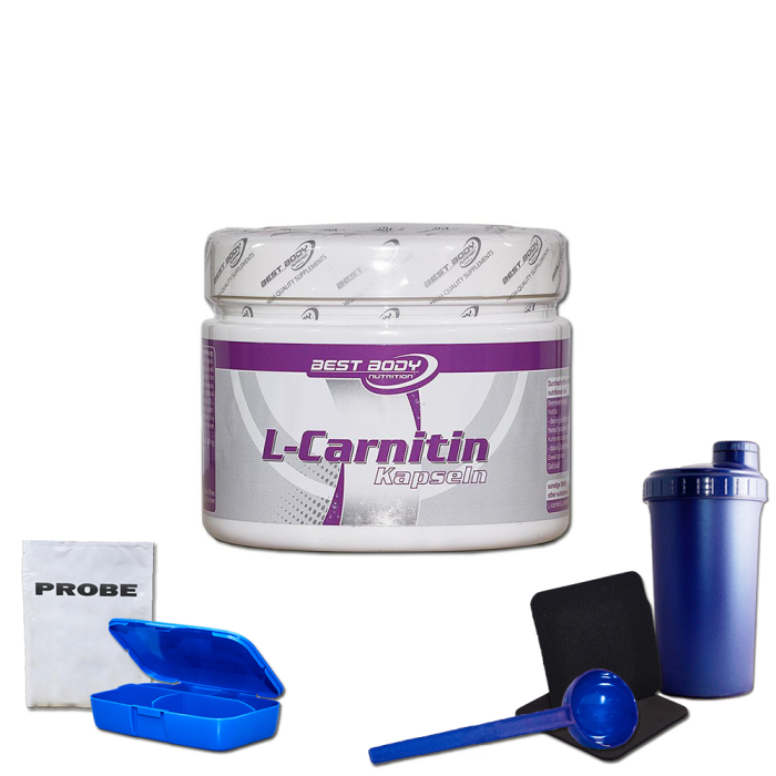 Best Body L-Carnitin 200 Kapseln Dose + Bonus Dosierlffel