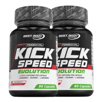 (16,96 Eur/ 100 G) Best Body Kick Speed Evolution 2 x 80...