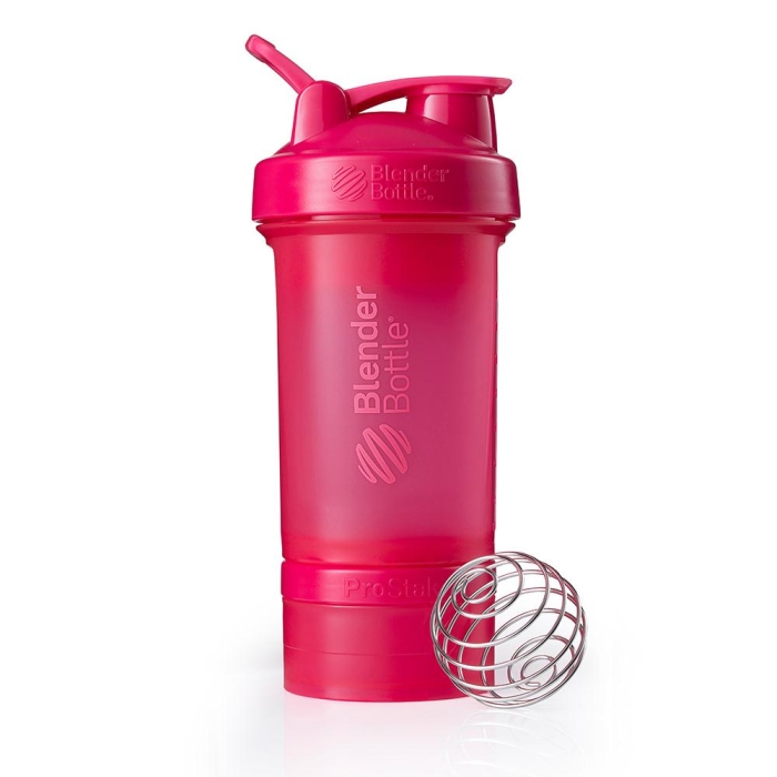 Blender Bottle ProStak Full Color Shaker 650ml Pink