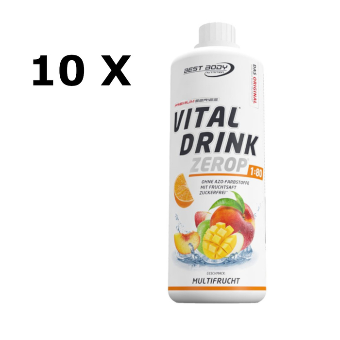 Best Body Vital Drink 10 x 1000ml Flasche Mineraldrink