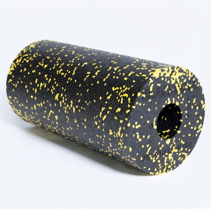 BLACKROLL® das Original Standard 30 cm Selbstmassagerolle Faszienrolle Alle Farben incl. DVD und Anleitung Schwarz/Gelb