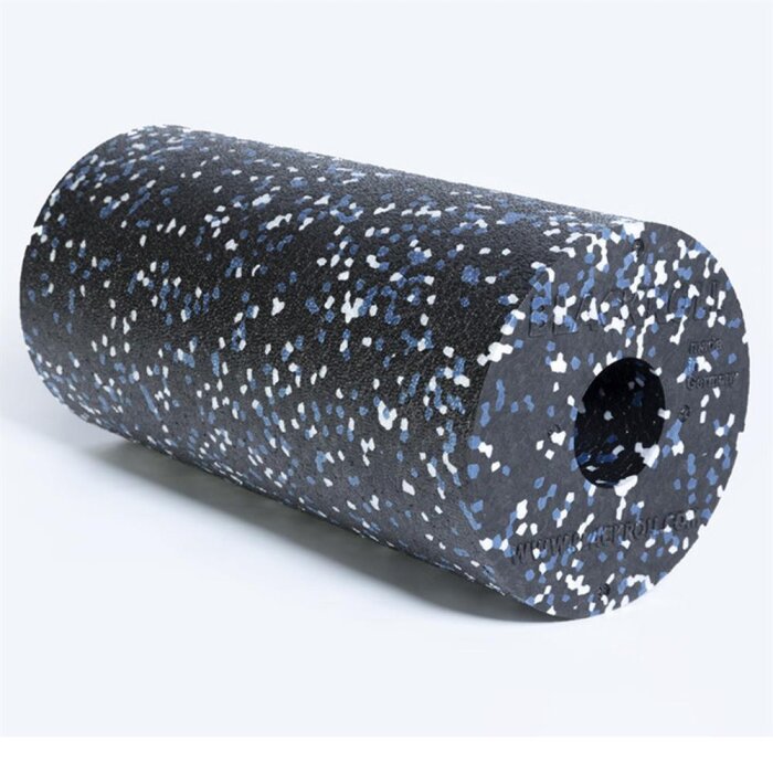 BLACKROLL® das Original Standard 30 cm Selbstmassagerolle Faszienrolle Alle Farben incl. DVD und Anleitung Schwarz/Weiß/Blau