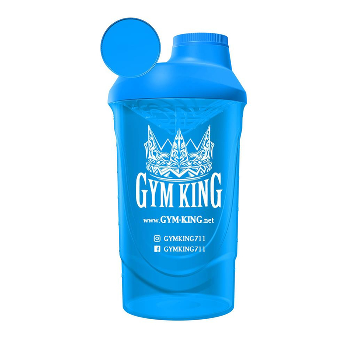 Gym King Wave Shaker 600ml Blau