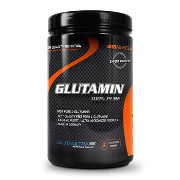 SRS 100% Pure Glutamin 500g Dose