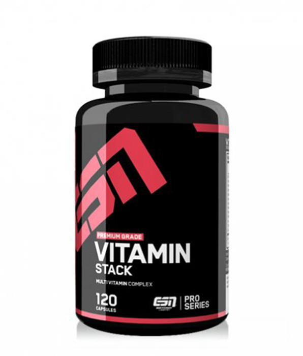 ESN Vitamin Stack 120 Kapseln Dose
