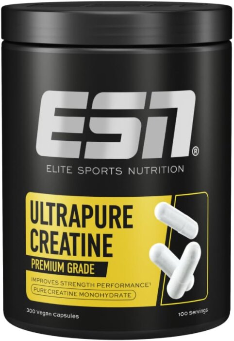 ESN Ultrapure Creatine Caps 300 Kapseln Dose