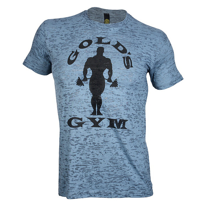 Golds Gym Subtle Toned Burnout Crew blau (Restposten)