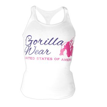 Gorilla Wear Womens Classic Tank - white