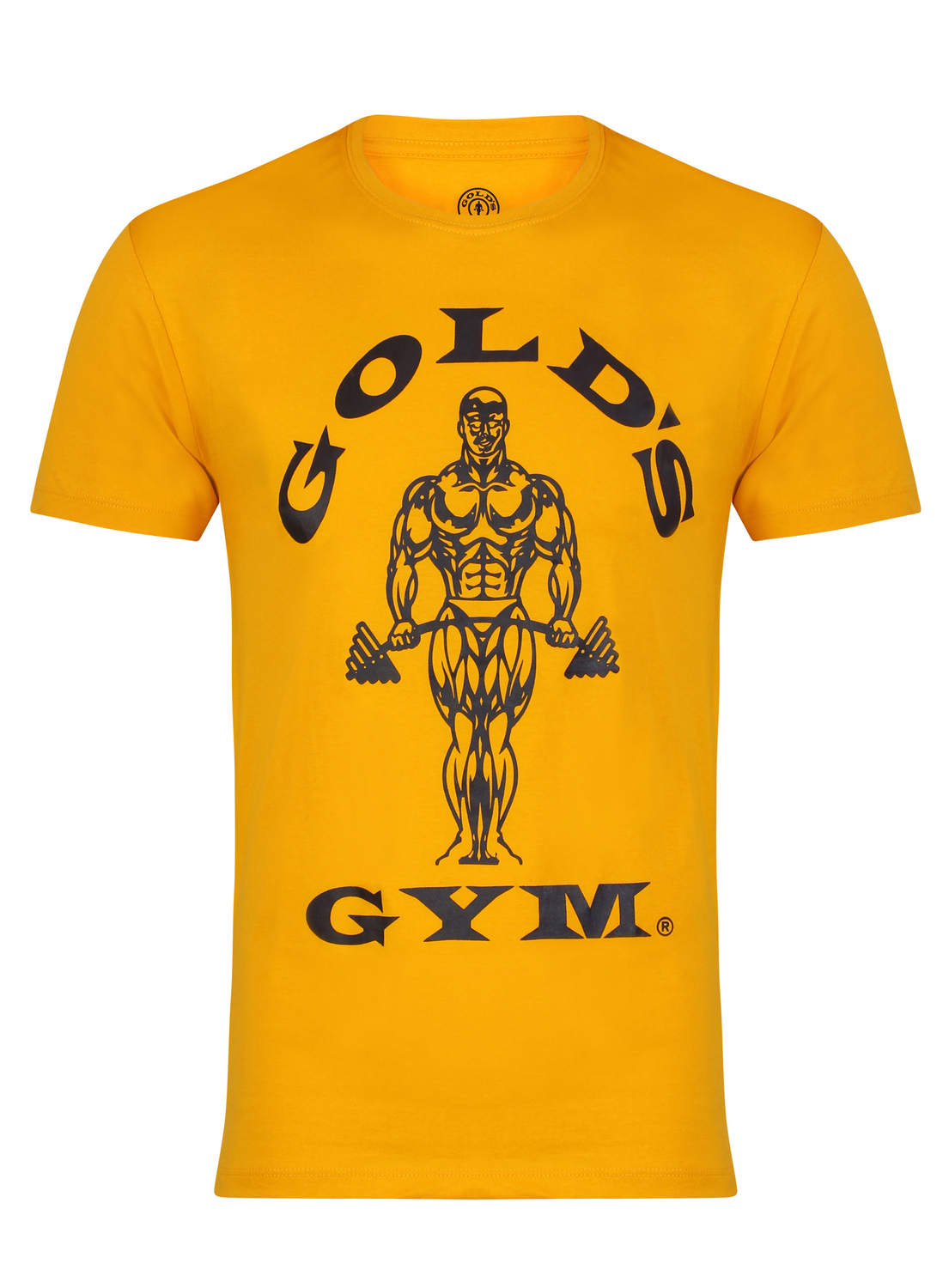 Golds Gym 2018 Muscle Joe Fitness Short Sleeve T-Shirt Mens Training Sport Tee