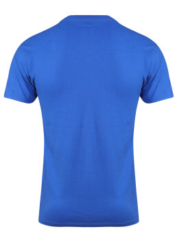 Golds Gym Muscle Joe T-Shirt Bodybuilding Fitness Mens Shirt Royal Blue