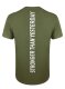 Golds Gym Premium Crew Neck T-Shirt Army