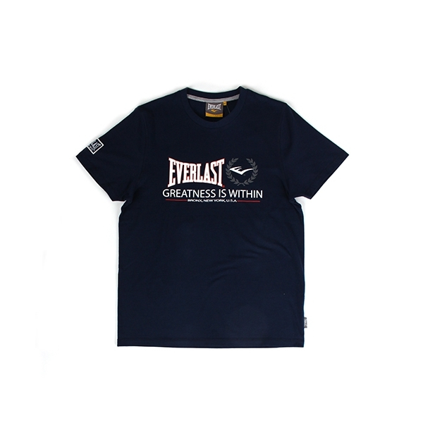 Everlast T - Greatness is Within Navy Blau
